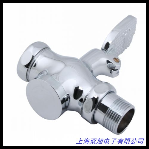 高新款 銅臥式伸縮沖洗閥 腳踏 蹲便池腳踩延時閥 節(jié)水閥 DN32